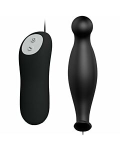 Pretty Love Bottom - Silikon Anal Plug zusätzliche Stimulation 12 Geschwindigkeiten Fernbedienung