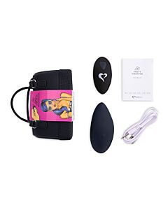 Feelztoys - Panty Vibe ferngesteuerter Vibrator - schwarz