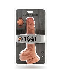 Dual Density Dildo 9 Zoll Bälle