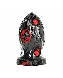 Weicher schwarzer Stecker 11 cm