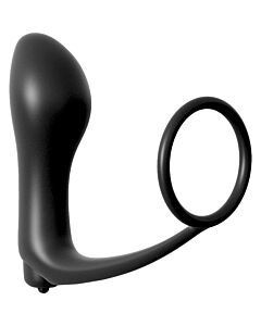 Plugs Vibration Analring für schwarz Penis