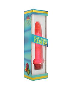 Sevencreations Gelee Anal Slim Jim Vibrator Pink