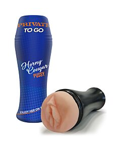 Realistischer Cougar Masturbator