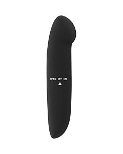 Glänzender Phil Vibrator schwarz