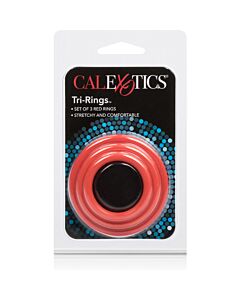 Roter Feuer Dreifachring