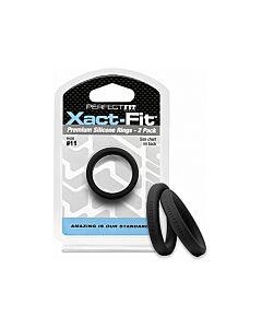 Ringe Perfekte Passform Xact-fit - Schwarz.