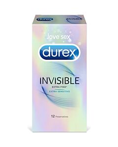Durex unsichtbare extra dünne 12 uds
