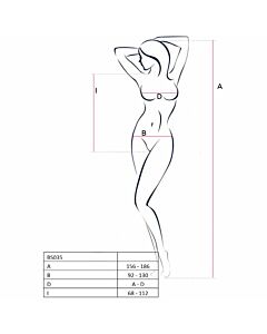 Schneeleidenschaft Bodystocking