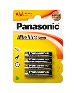 Helle AAA Panasonic Batterien (4er Pack)