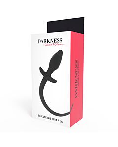 Analplug Eclipse 28cm - Schwarzes Silikon