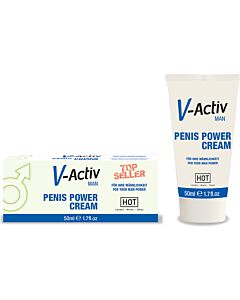 V Hot-activ cream man die Aufrichtungvergrößerer