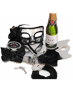 Venezianische Schwarze Maske.