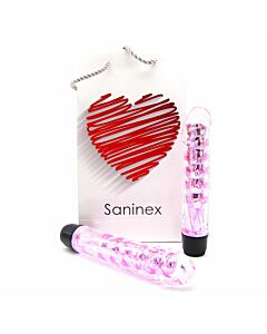 Saninex Vibrator fantastische Realität rosa und klar