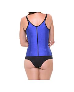 Korsettlatexform azul