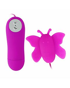 Schmetterling Vibrator Ei Pink 12 Geschwindigkeiten