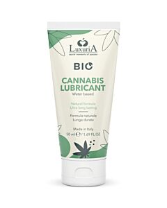 Luxuria Bio wasserbasiertes Cannabis Gleitmittel - 50ml