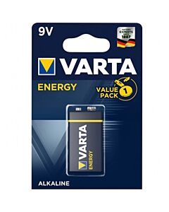 Alkaline-Batterie Varta 9V - MaxEnergie