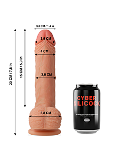 Silicock Cyber Realistisch 20cm