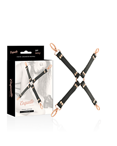 Hogtie Coquette Chic Vegan Leather

Bondage Coquette Chic aus veganem Leder