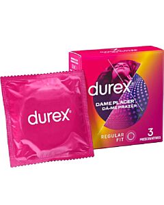 Kondome Durex Pleasure Dots & Ribs.