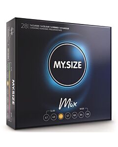 Pack Mix Kondome MySize 53mm - 28 Stück