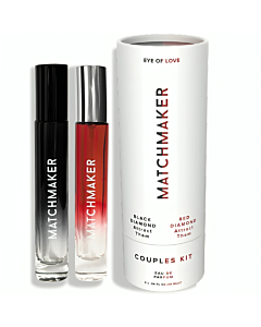 Kit Schwarzer Diamant und Rotes Eye of Love - Pheromon-Parfüm 10 ml