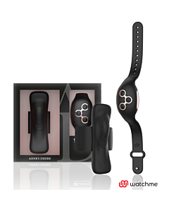 Panty Watchme Schwarz/Gold Glänzend