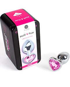 Plug Pink Heart: Verführung in Metall