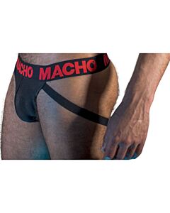 Jock Macho XL Schwarz/Rot