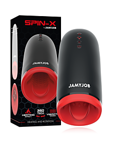 SpinHeat Masturbator mit Drehfunktion
