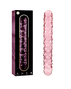 Dildo Glas Rosa Nebula