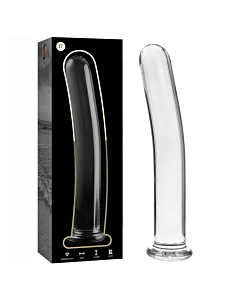 Dildo Glas Nebula 18,5 cm Transparent