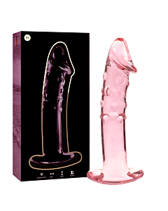 Dildo Glas Rosa Nebula