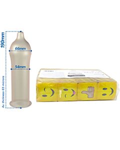 Pack Lächeln 144 - Lustige Kondome