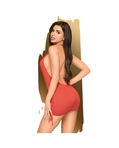 Earth Shaker Mini Kleid Rot - Sinnlichkeit in Rot