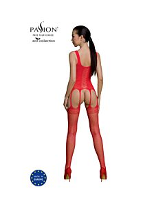 Bodystocking Eco Passion Rot