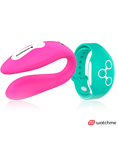 VibraWatch Dual - Fuchsia/Blau