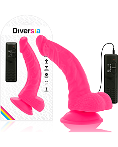 FlexiVibe - Biegsamer Vibrator Dildo 21,5 cm - Rosa