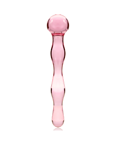 Dildo Glas Rosa Nebula 13