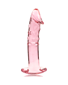 Dildo Glas Rosa Nebula