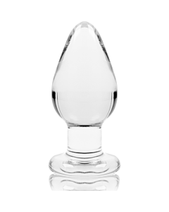 Nebulöser Glasplug 11x5 cm