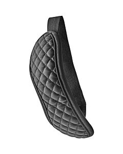 Maske mit schwarzem Diamant-Glanz