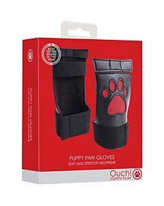 Handschuhe Puppy Paw Rot