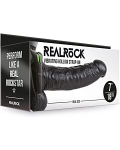 VibroHohl RealRock - 7/18 cm - Schwarz