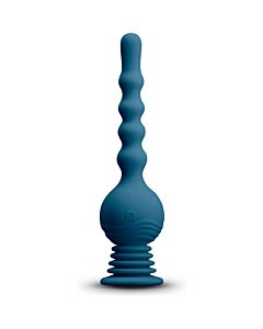 Vibrierender blauer Hurrikan