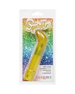 Mini Vibrator Sparkle Gelb