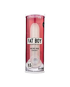 Fat Boy Mikrorippenscheide 6,5 Zoll - klar