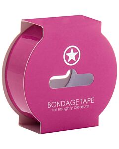 Ouch nicht klebrig rosa Bondage Band 175m