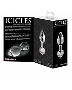 Kristallklarer Glasplug - Frostbeule