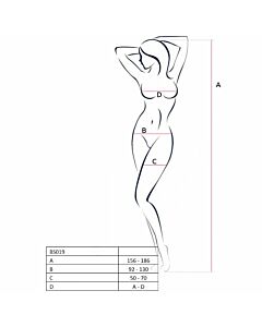 Leidenschaftliches Spitzen-Bodystocking